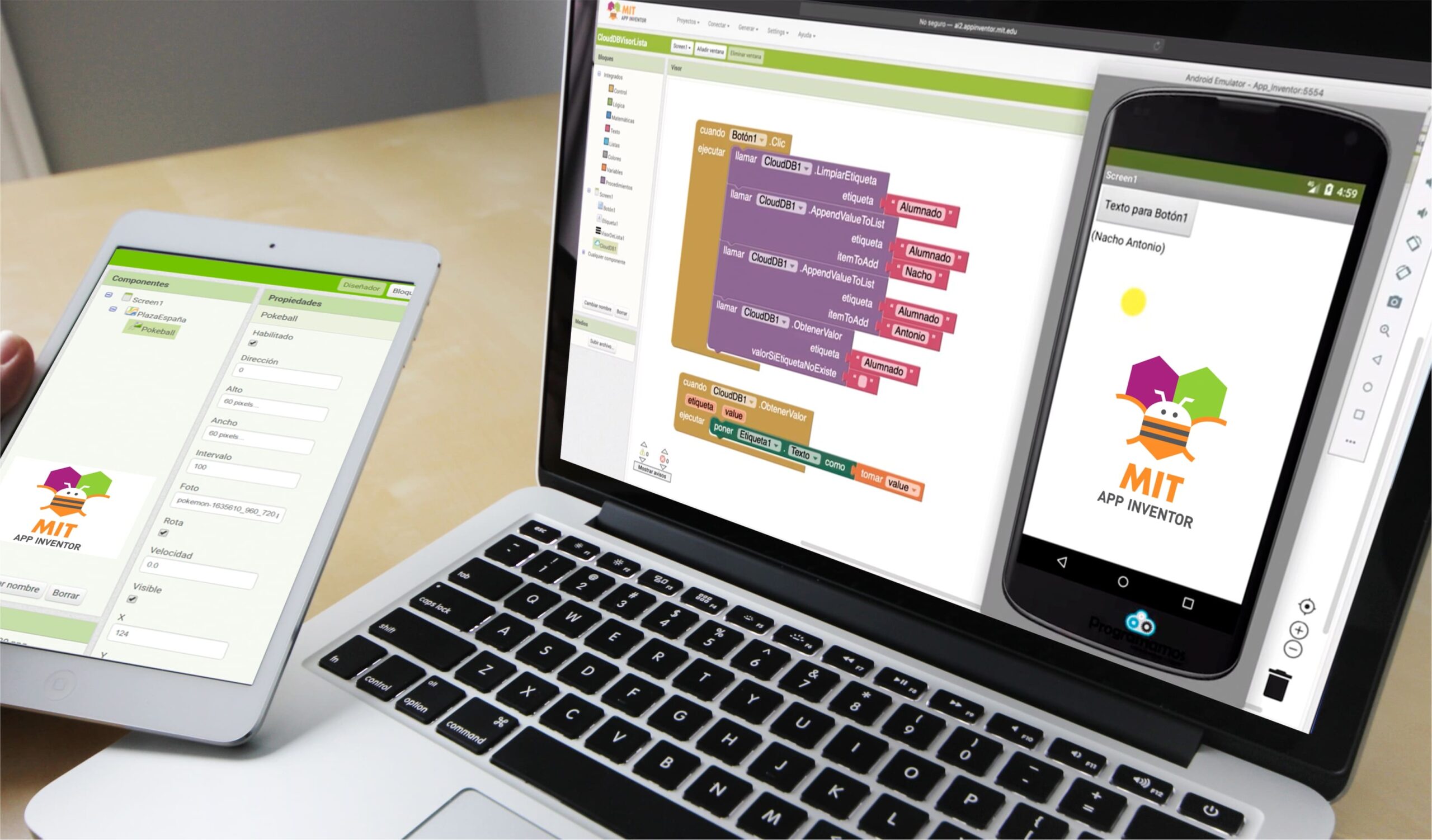 CREA TUS APLICACIONES CON LA APP INVENTOR DE GOOGLE – IFCD055PO