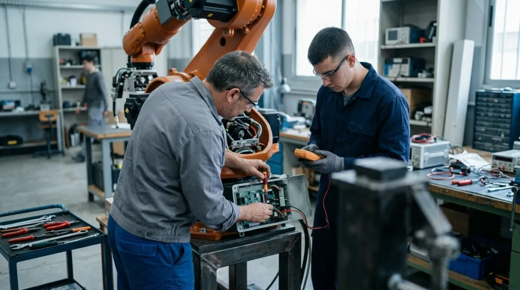 Adaptación y optimización energética de robots industriales