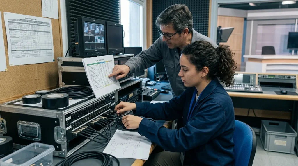 Asistencia a la producción en televisión