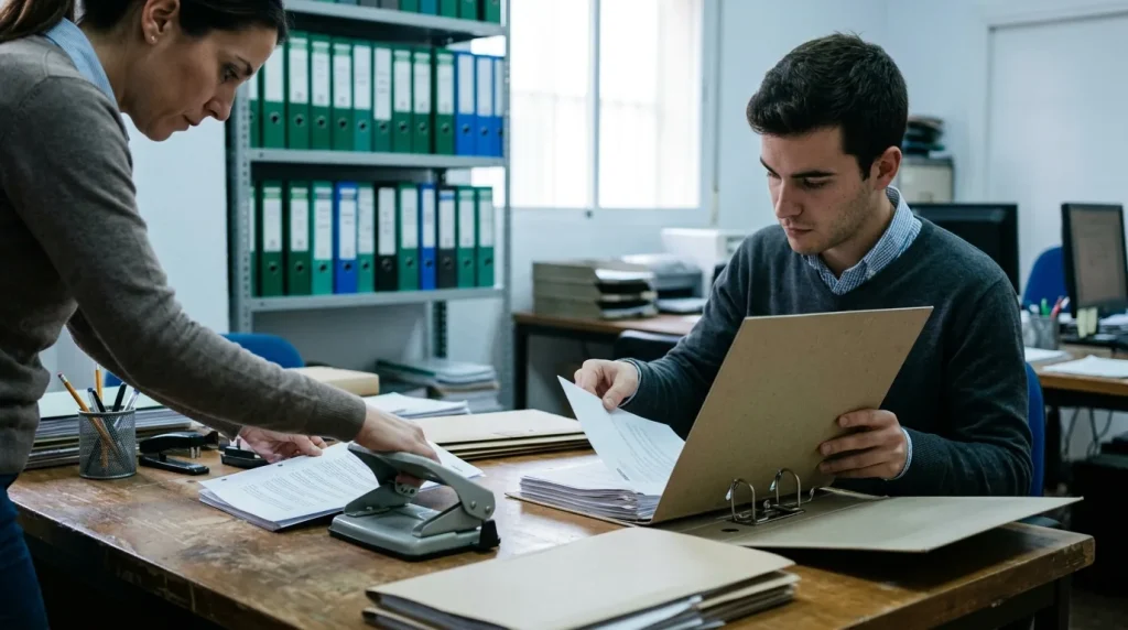Asistencia documental y de gestión en despachos y oficinas