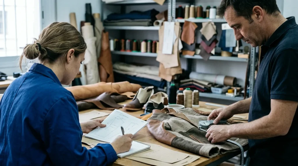 Asistencia técnica en la logística de los procesos de externalización de la producción textil, piel y confección