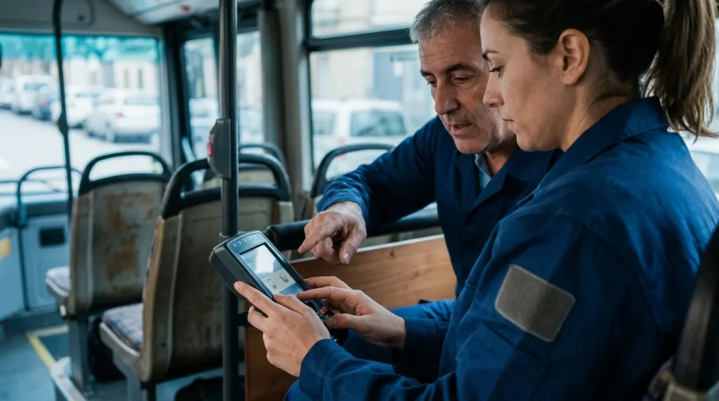 Atención e información a los viajeros del autobús o autocar