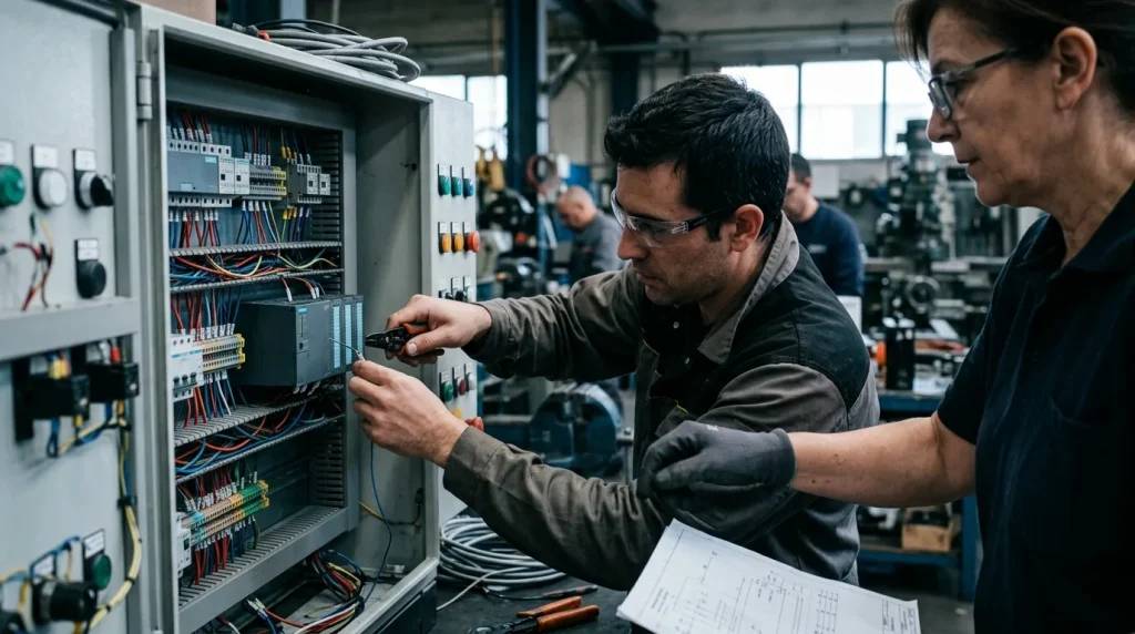 Automatismo con control programable