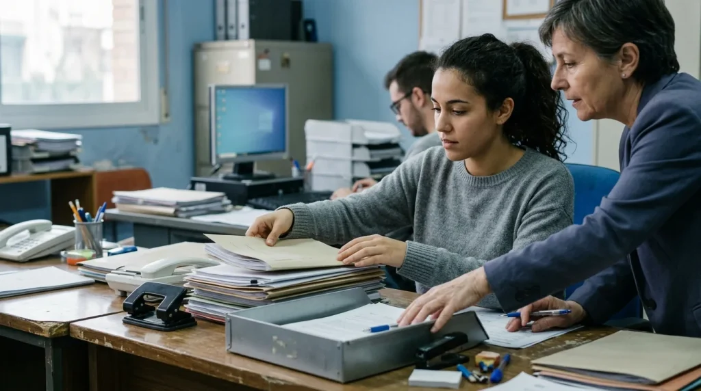 Auxiliar de empleado de oficina