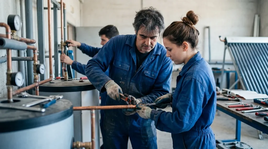 C.16. fontanería, instalaciones de calefacción-climatización, instalaciones de agua caliente sanitaria e instalaciones solares térmicas. parte específica