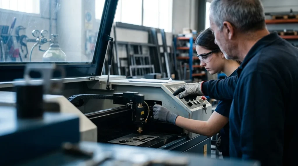 Cnc corte por láser