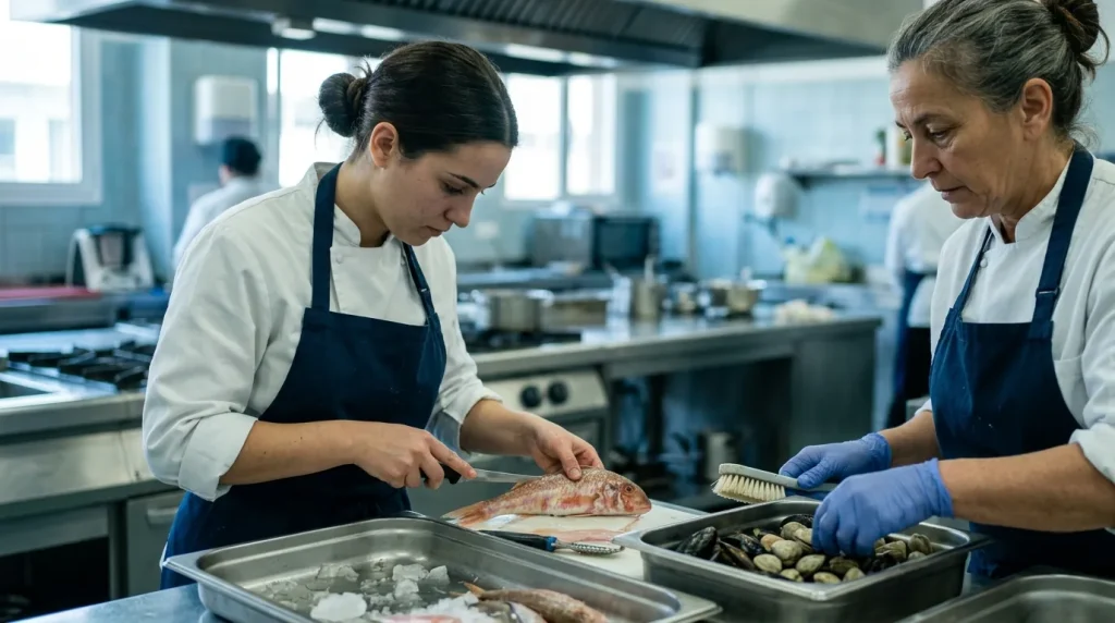 Cocina de pescados y mariscos