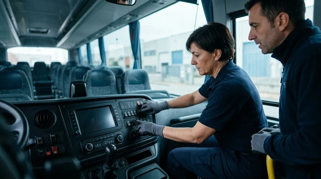Conducción de autobuses