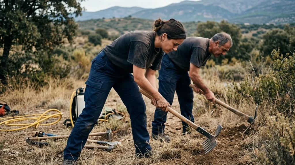 Coordinación de operaciones en incendios forestales y apoyo a contingencias en el medio natural y rural