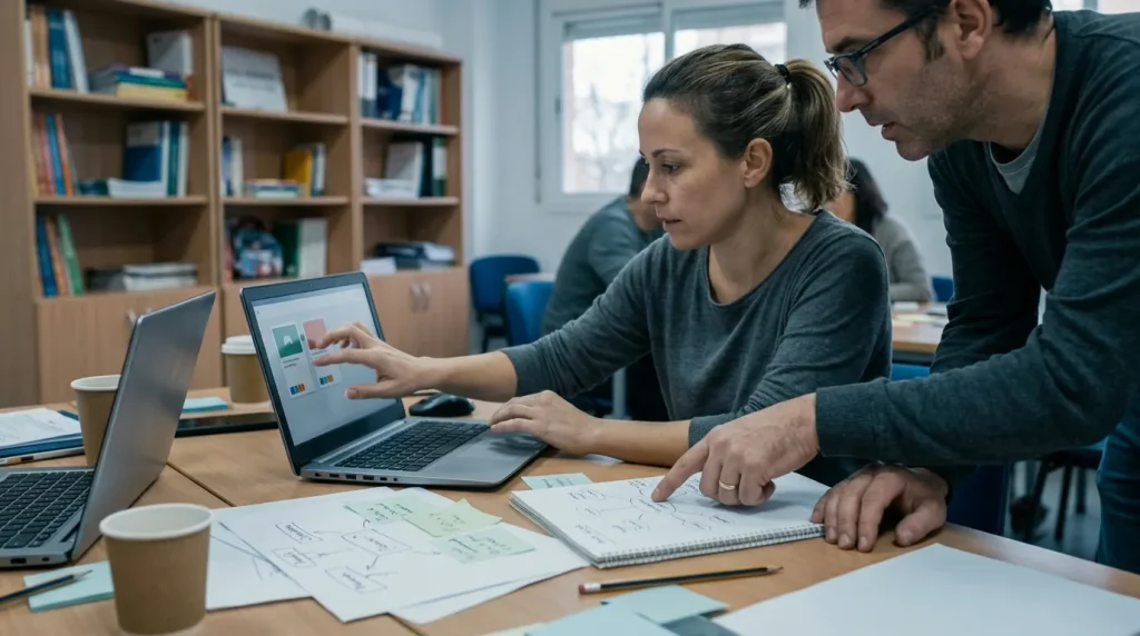 Desarrollo e implementación de formaciones en e-learning en la formación profesional