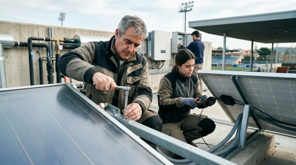 Eficiencia energética en la gestión de instalaciones deportivas