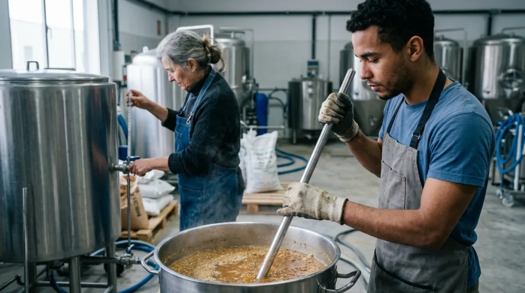 Elaboración de cerveza