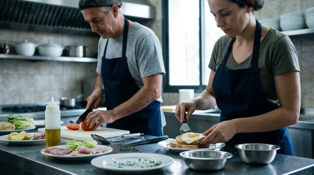 Elaboración de platos combinados