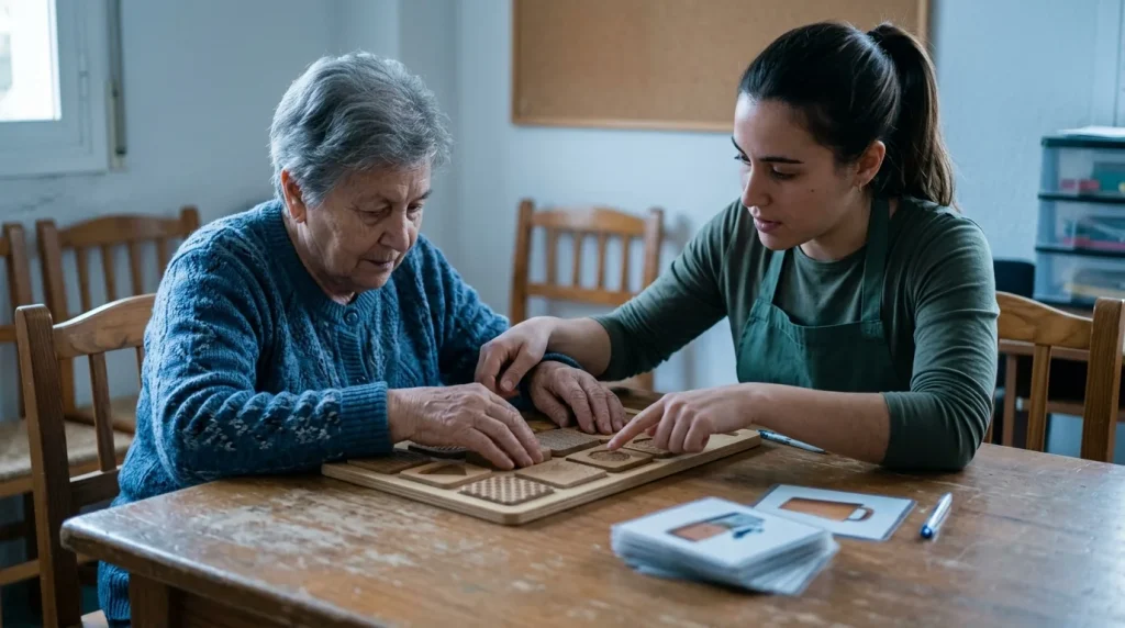 Estimulación cognitiva a personas de la tercera edad
