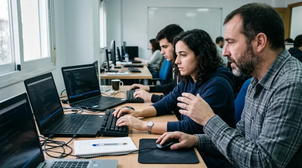 Fullstack web developer con angular y laravel