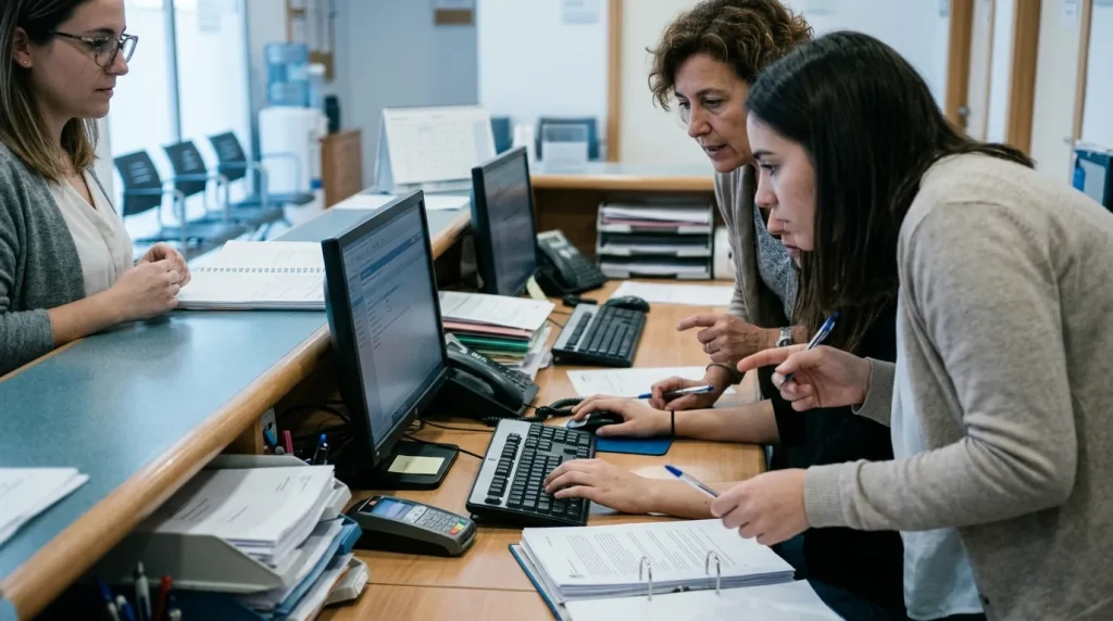 Gestión administrativa sanitaria digital
