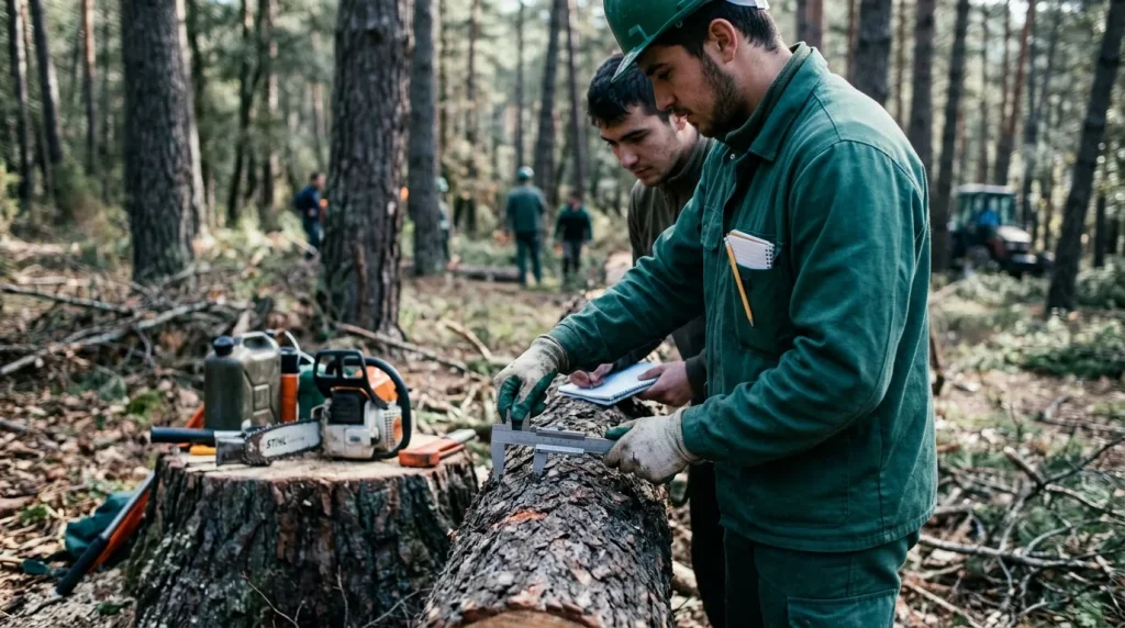 Gestión de aprovechamientos forestales
