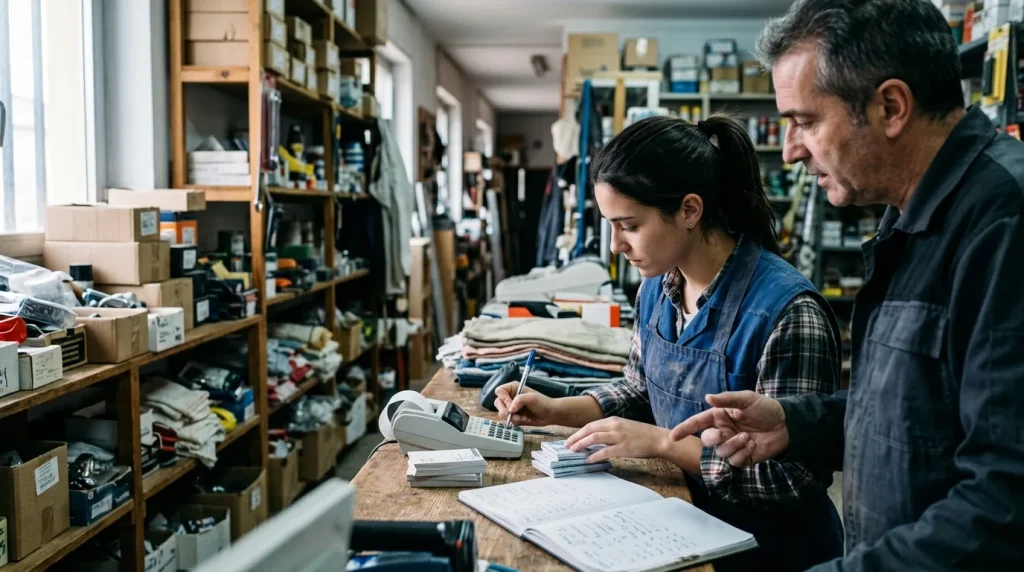 Gestion de compras y previsión de ventas en el pequeños comercio