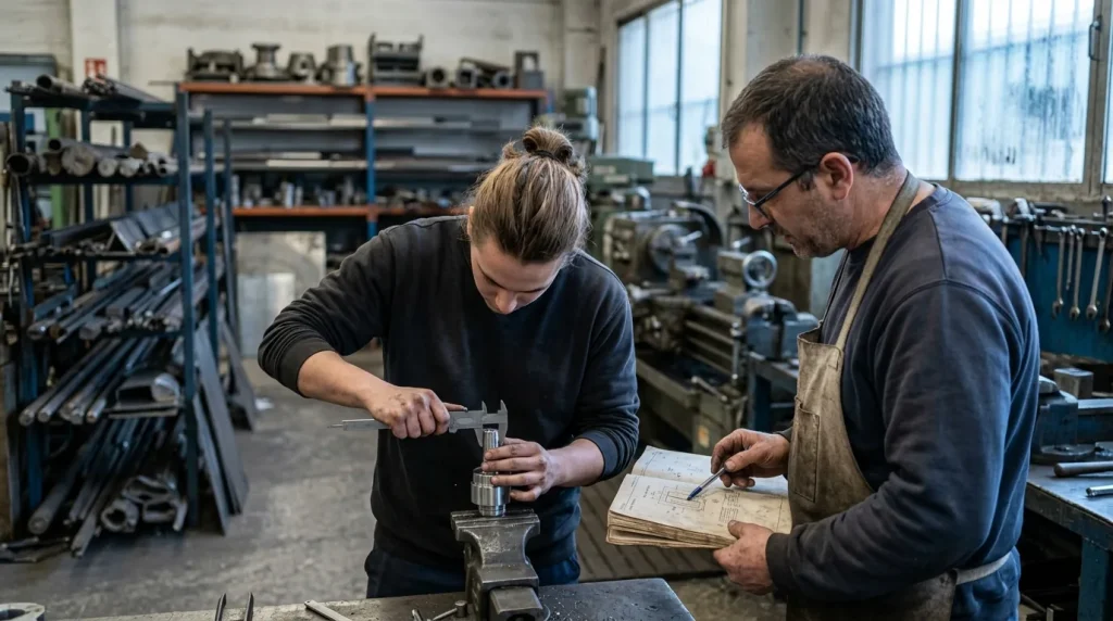 Gestión de la producción en fabricación mecánica