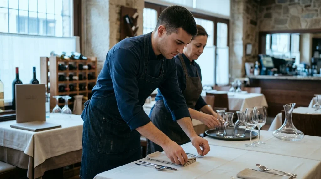 Gestión de procesos de servicio en restauración