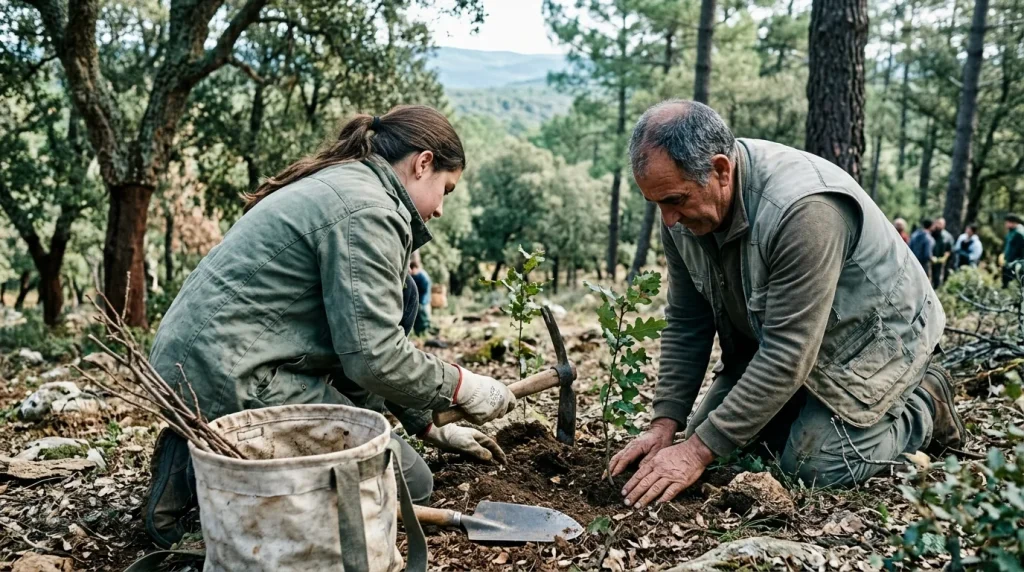 Gestión de repoblaciones forestales y de tratamientos silvícolas