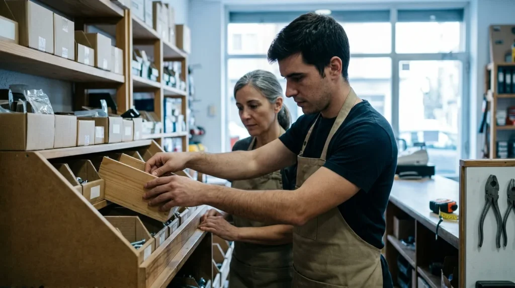 Gestion de un pequeño comercio