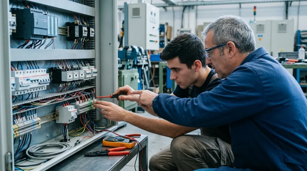 Gestión y supervisión del montaje y mantenimiento de sistemas de automatización industrial