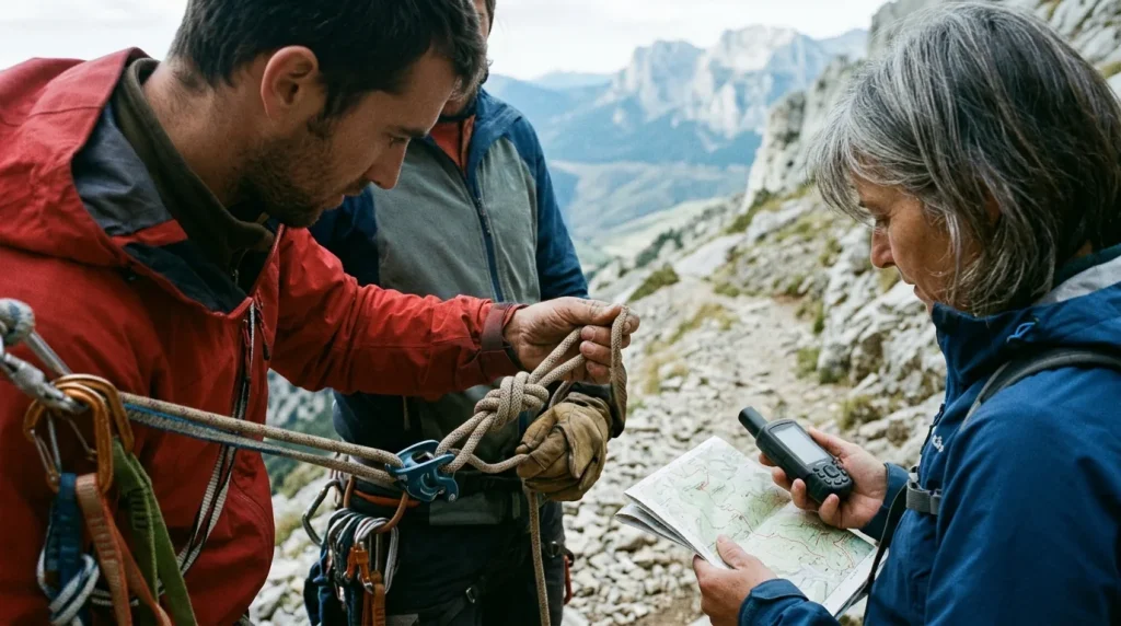 Guía por itinerarios de baja y media montaña