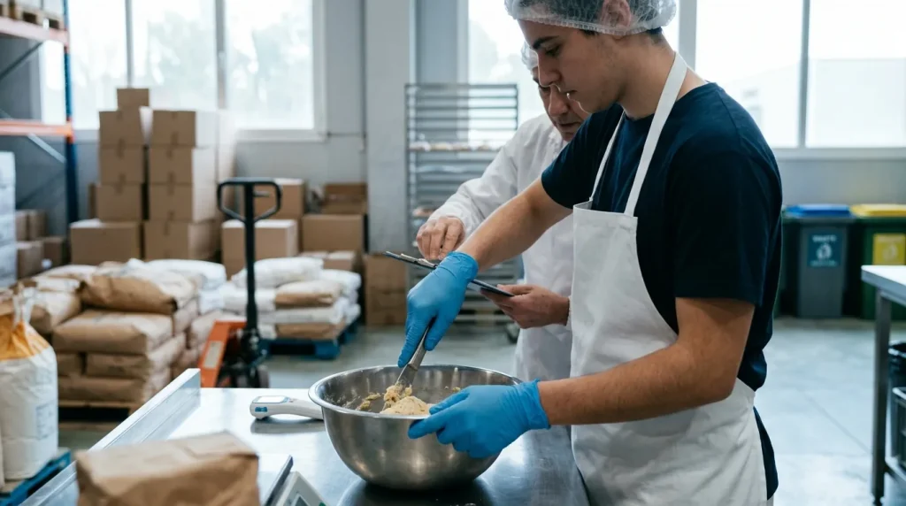 Industrias de derivados de cereales y de dulces