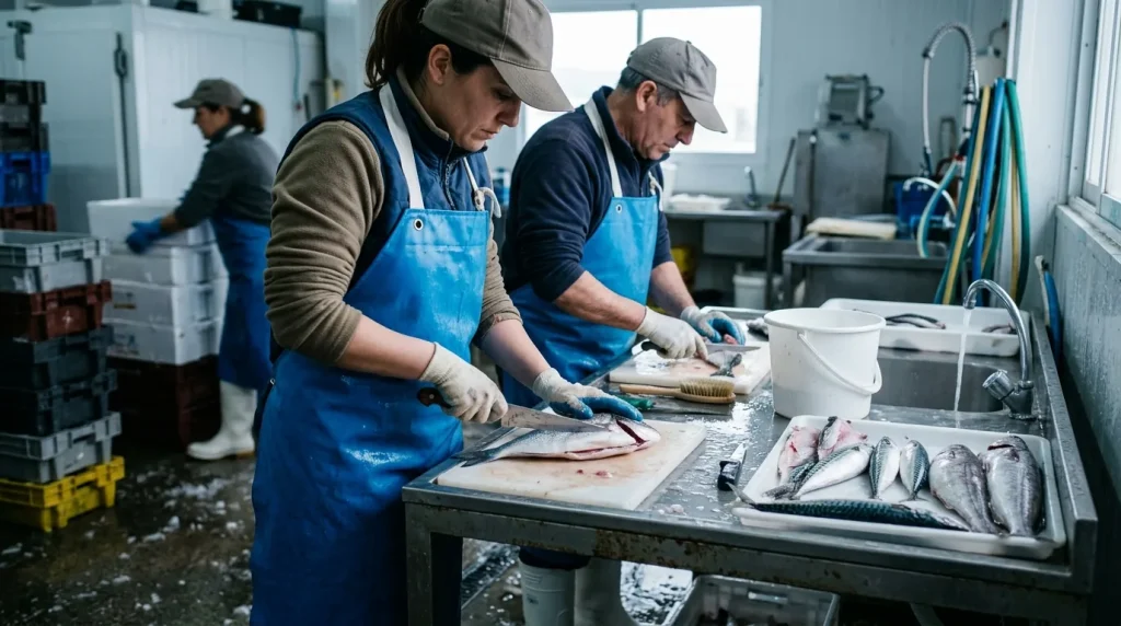 Industrias de productos de la pesca y de la acuicultura