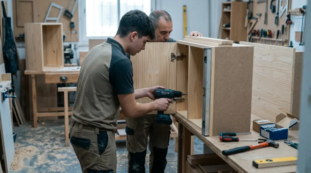 Instalación de muebles