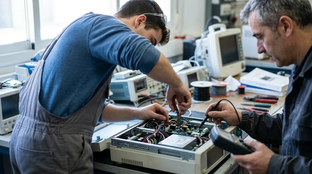 Instalación y mantenimiento de sistemas de electromedicina