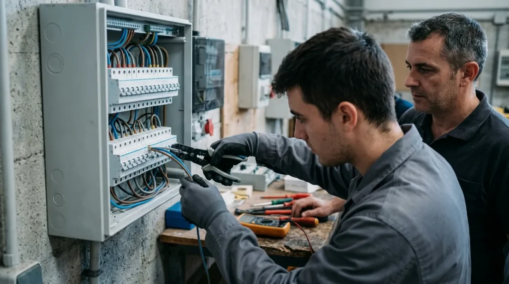 Instalaciones eléctricas de b.t en edificación