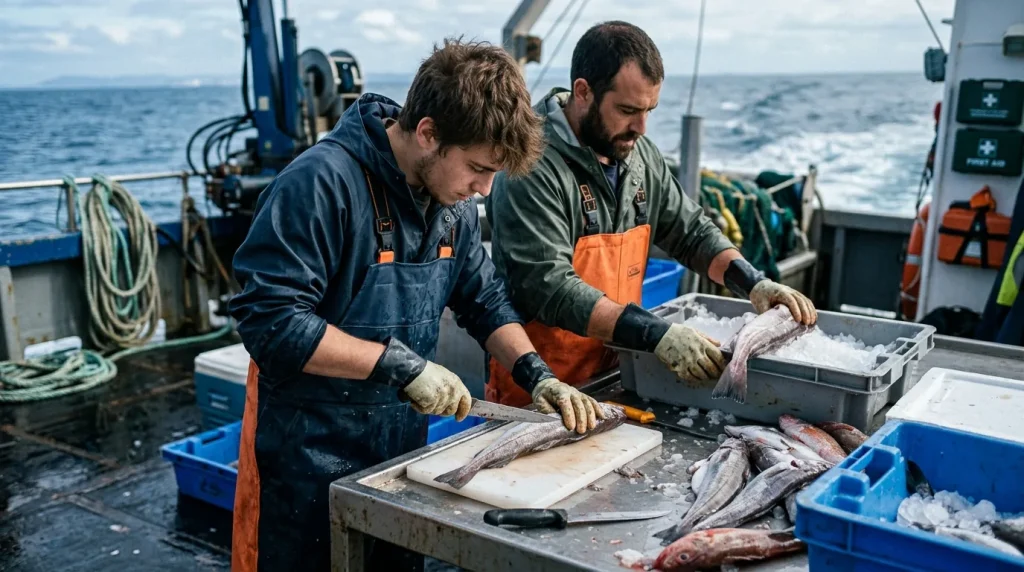 Manipulación y conservación en pesca y acuicultura