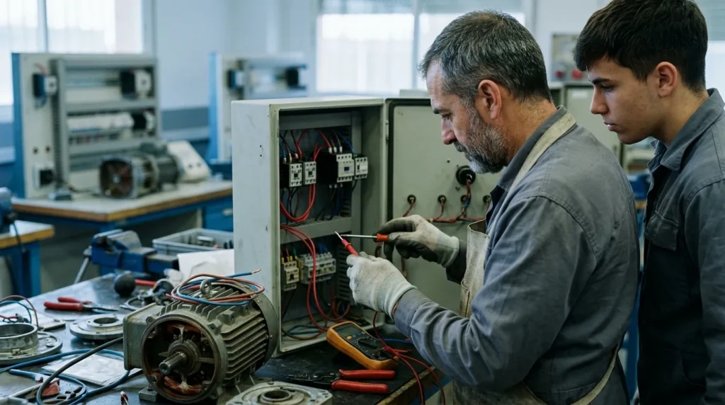 Mantenimiento de instalaciones y máquinas eléctricas de baja tensión