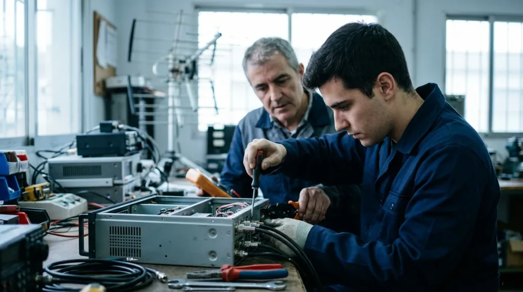 Mantenimiento de segundo nivel en sistemas de radiocomunicaciones