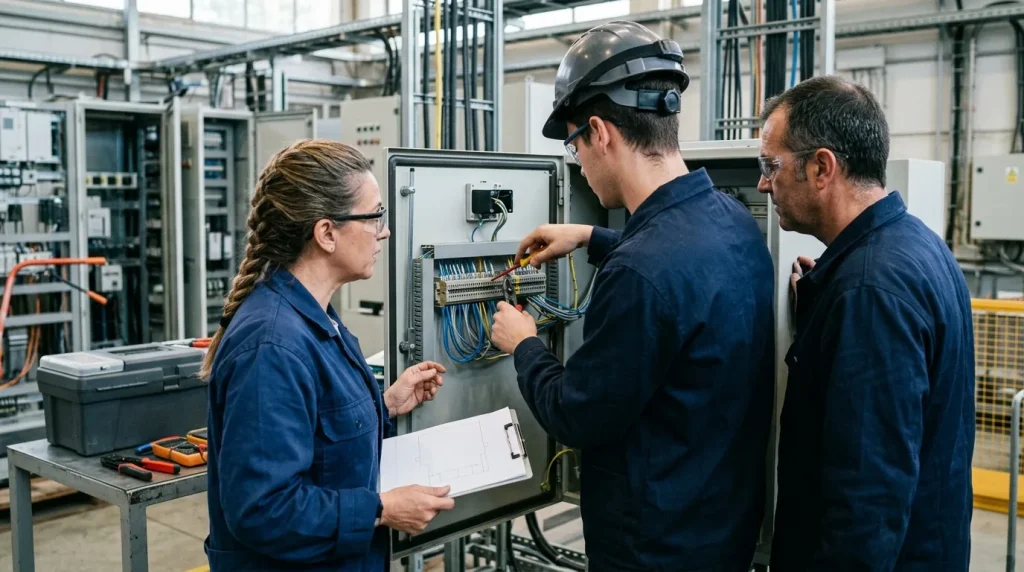 Mantenimiento en sistemas de telecomunicación de seguridad y control en subestaciones eléctricas