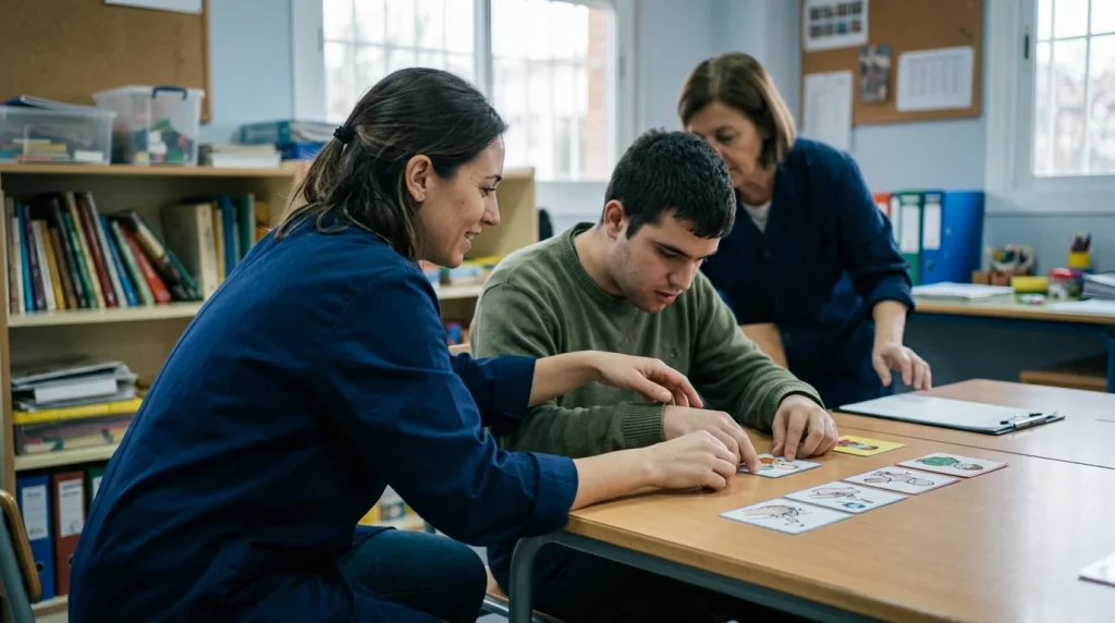 Modificación de conducta en personas con discapacidad con apoyo conceptual positivo