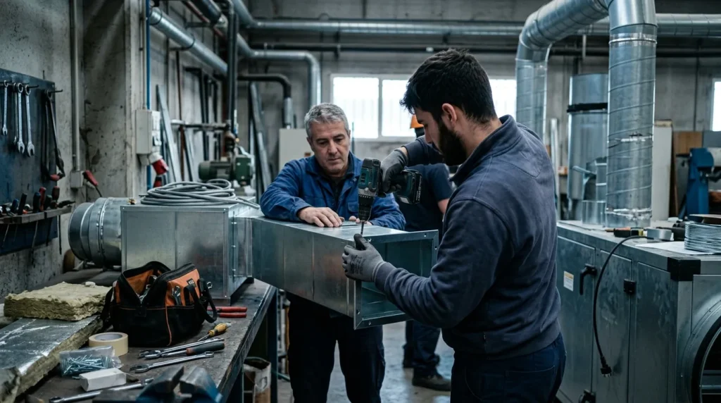 Montaje y mantenimiento de instalaciones de climatización y ventilación-extracción
