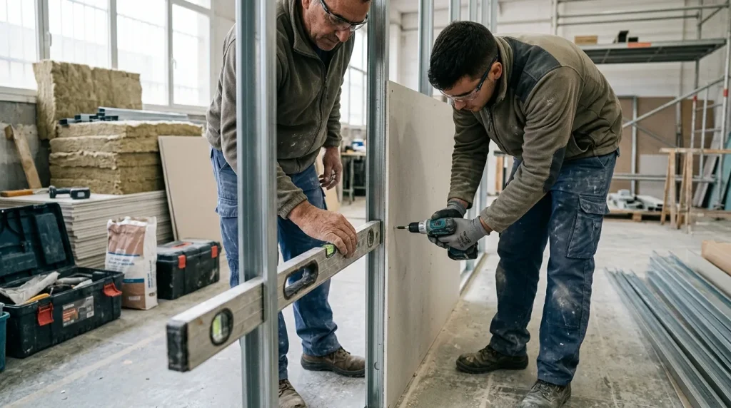 Operaciones básicas de construcción participativa en seco