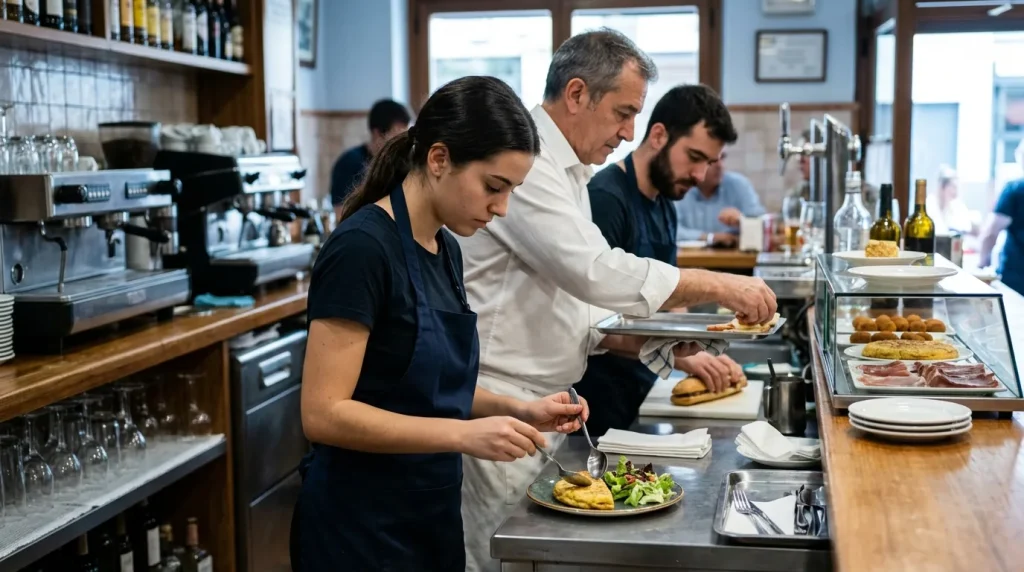 Operaciones básicas de restaurante y bar