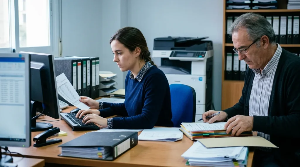 Operaciones de grabación y tratamiento de datos y documentos