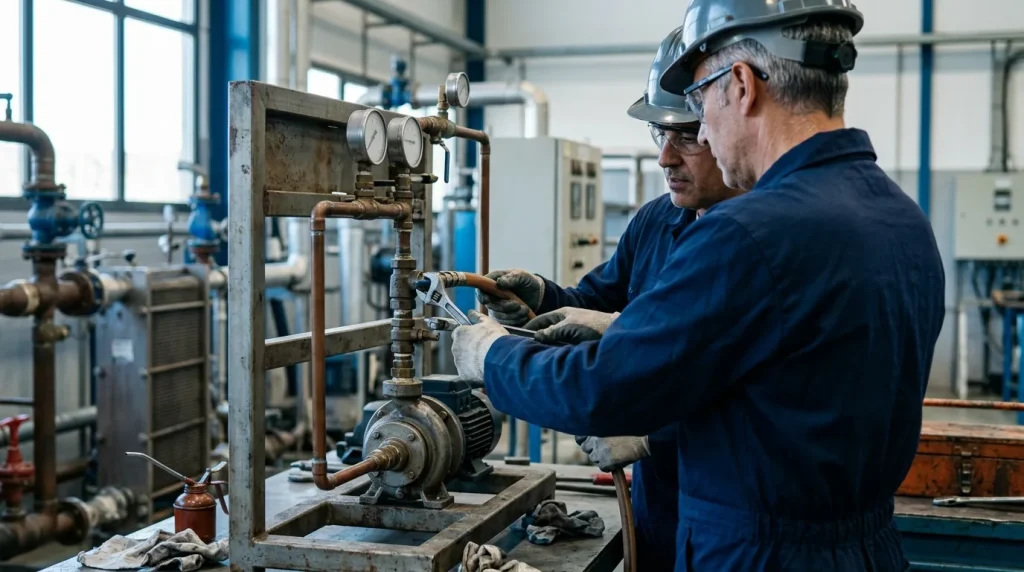 Operaciones en instalaciones de energía y de servicios auxiliares