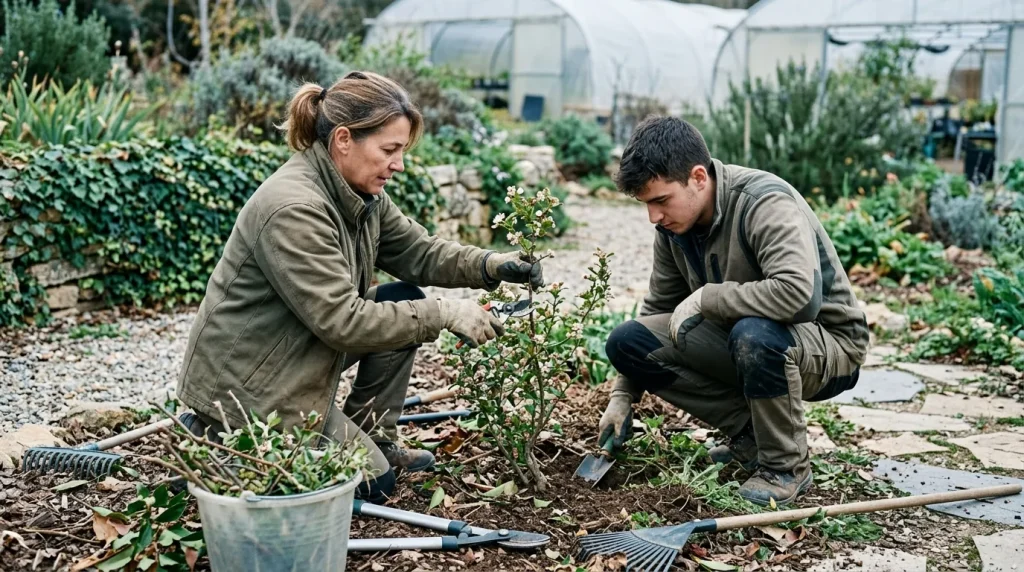 Operaciones generales de jardinería