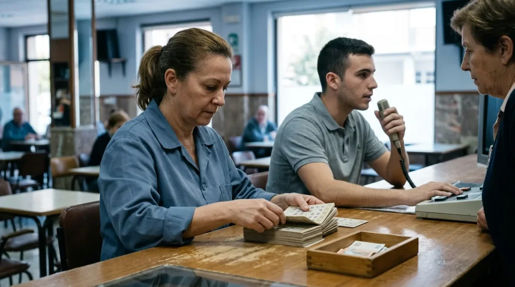 Operaciones para el juego en establecimientos de bingo