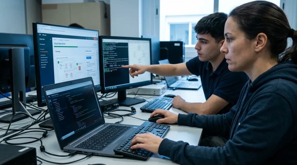 Operador cloud, devops y fundamentos IA generativa aws