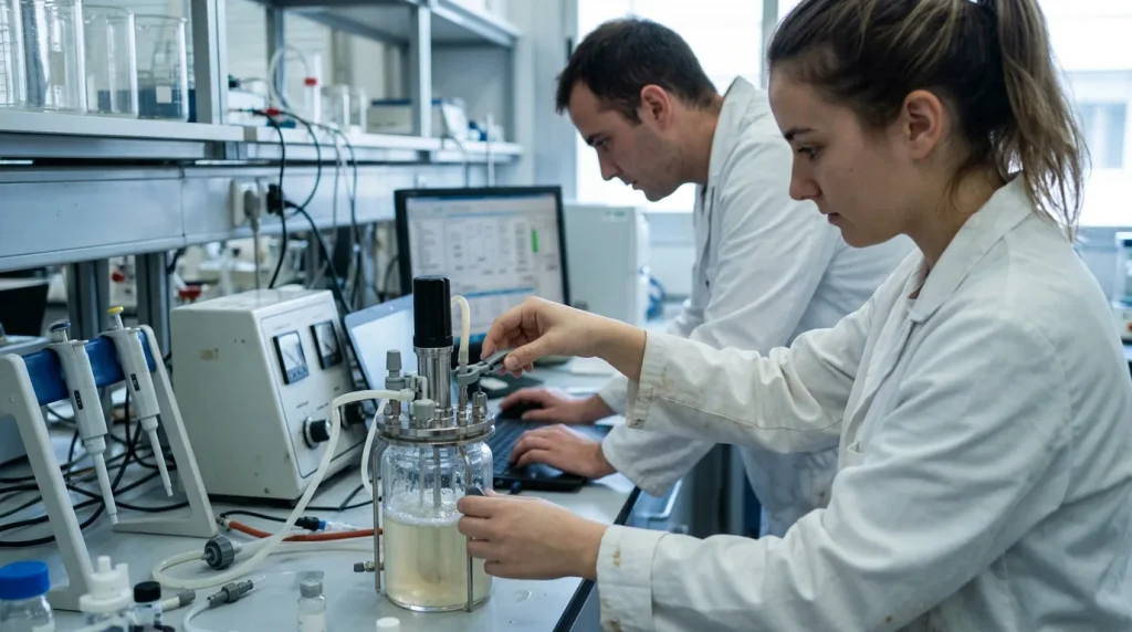 Organización y control de procesos y realización de servicios biotecnológicos