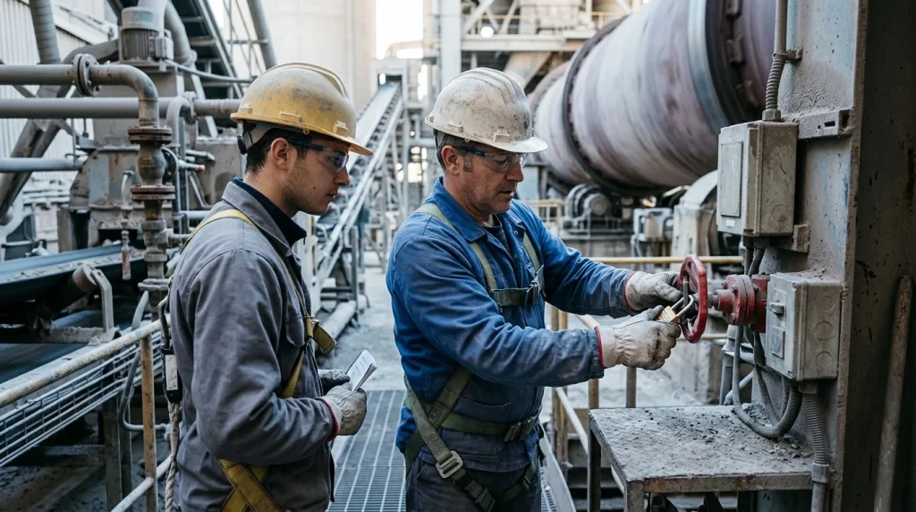 Prevencion de riesgos laborales (prl) en fábricas de cemento