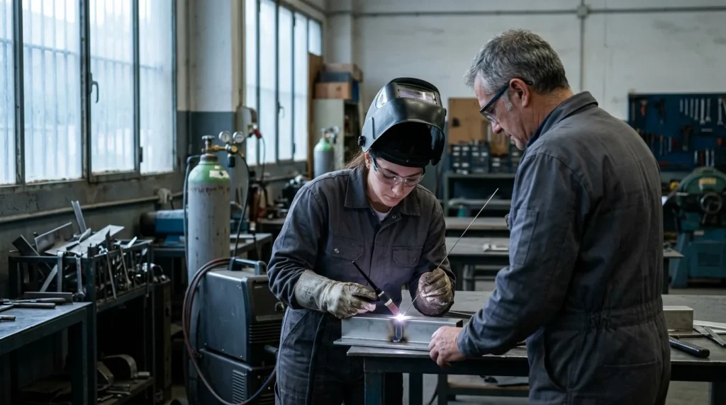 Procesos y técnicas de soldadura TIG