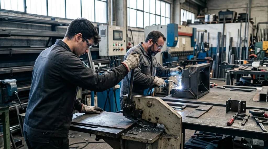 Producción en Construcciones Metálicas